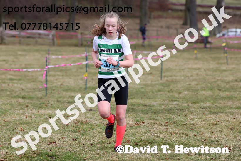 Girls under-15s Start Fitness NEHL, Alnwick. Photo: David T. Hewitson/Sports for All Pics